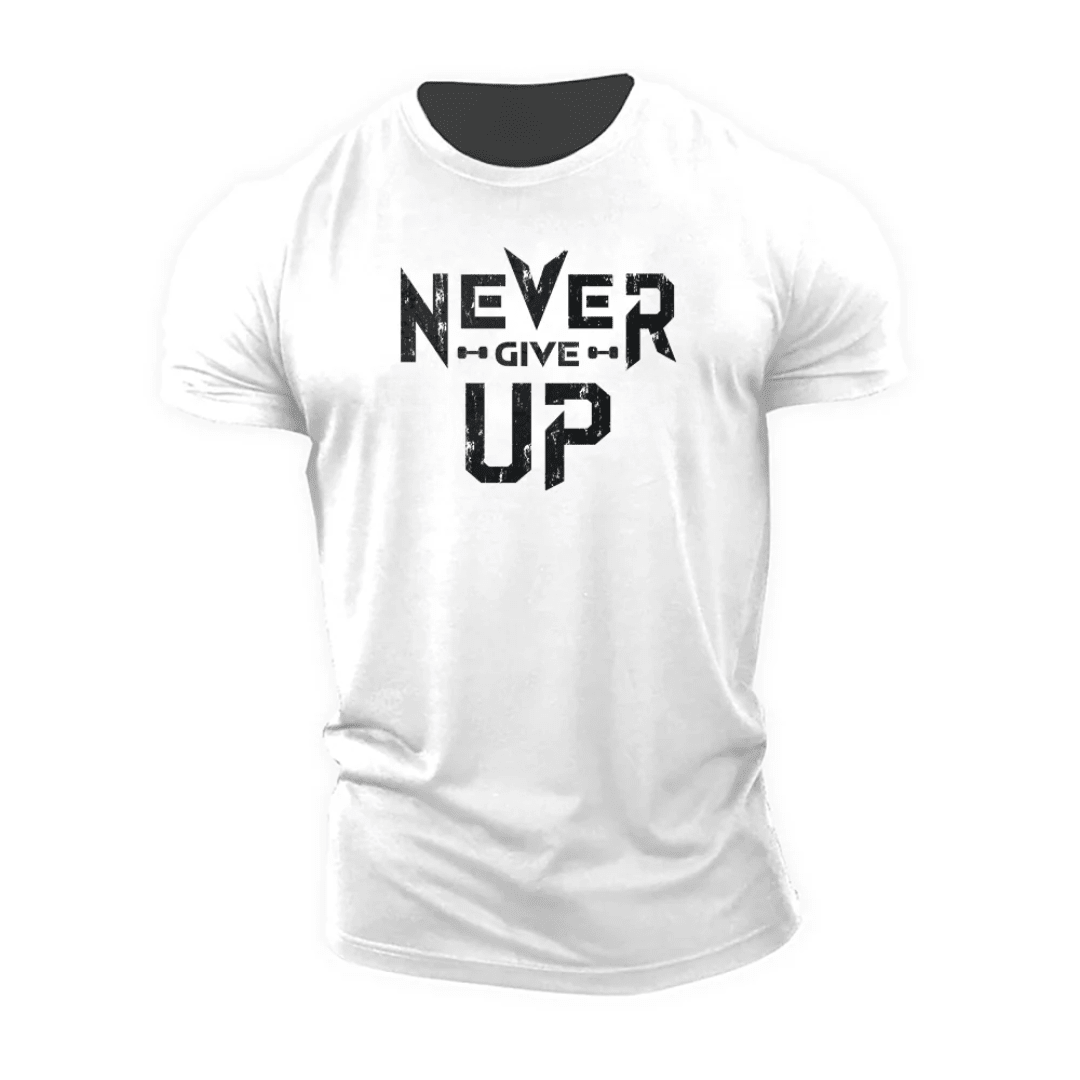 Ironfit Never Give Up T-Shirt - Ironfit